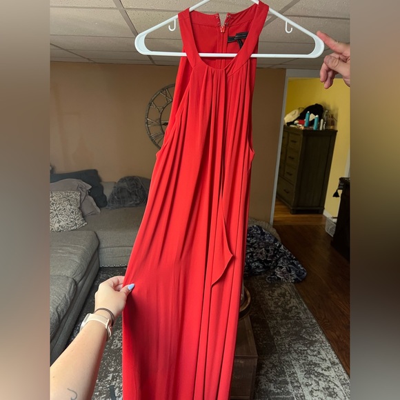 Red/orange BCBG maxi formal dress in perfect condition! - Picture 3 of 4